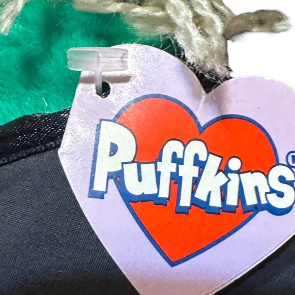 - Puffkins Plush Witch Hazel 1994 Halloween Stuffed Animal Swibco Vintage - Picture 6 of 7